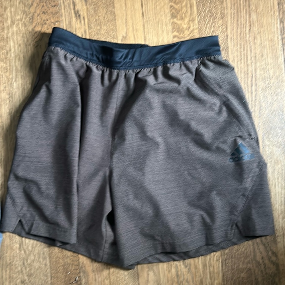 Two pairs of medium Men’s Adidas excercise shorts.